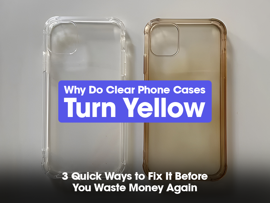 Why Do Clear Phone Cases Turn Yellow And 3 Quick Ways to Fix It Befo Phone Base Why Do Clear Phone Cases Turn Yellow And 3 Quick Ways to Fix It Befo Phone Base