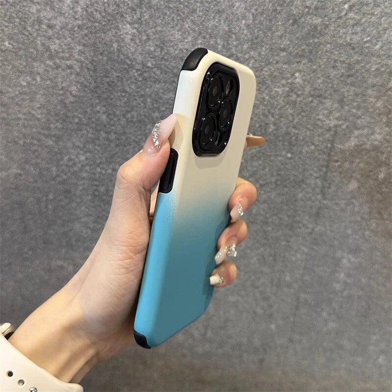 iPhone 12 / Pro / Pro Max 2-Piece Colour Gradient Case