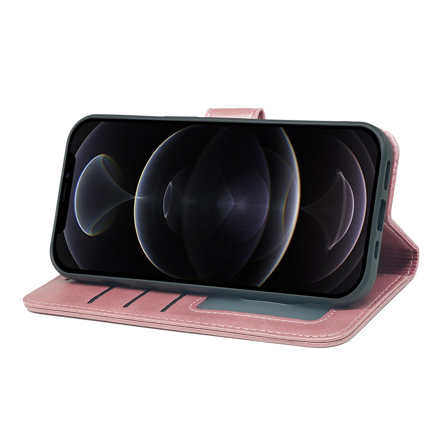 iPhone 16 Series Book Flip Case Leather Wallet