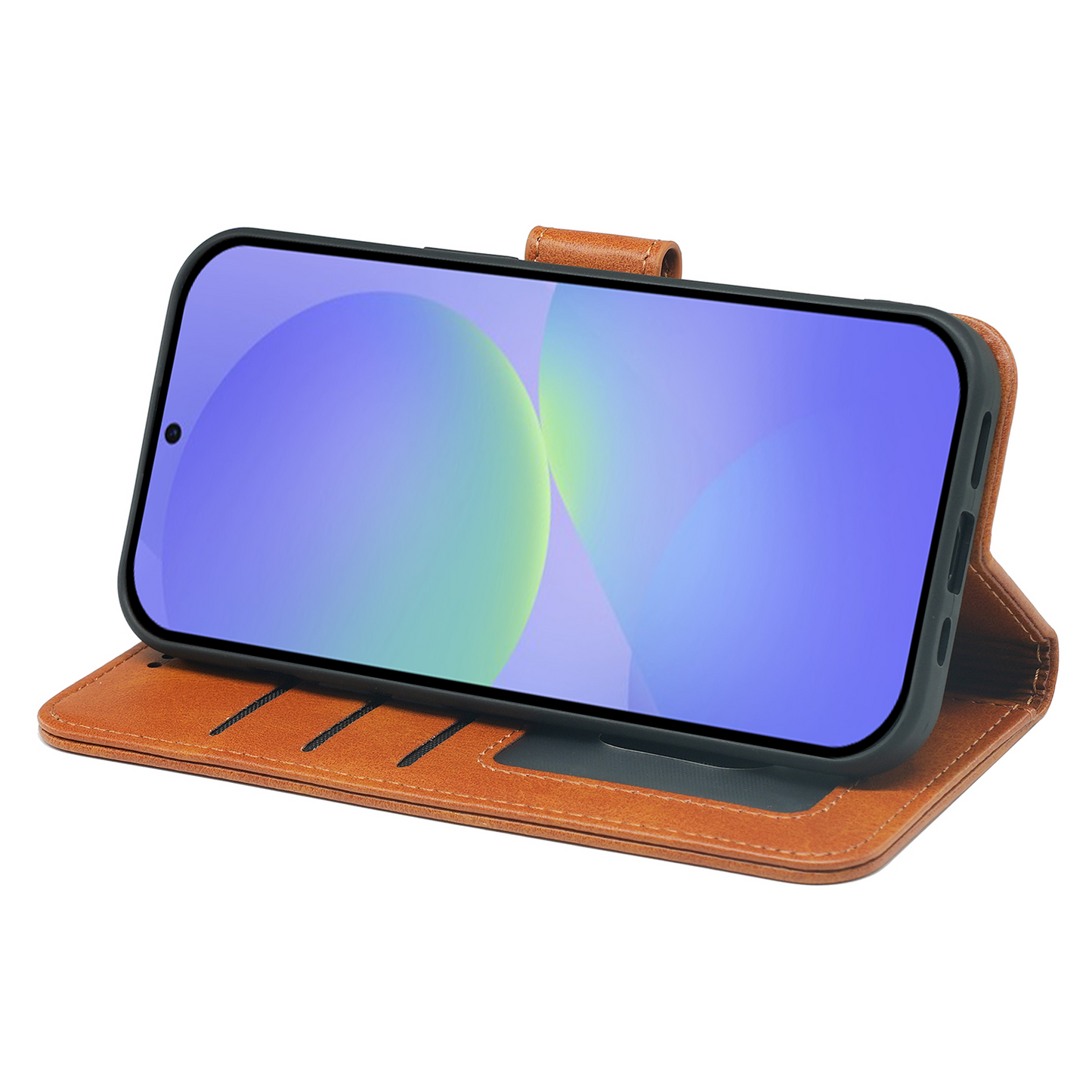 Samsung Galaxy A36/A56 Book Flip Case Leather Wallet