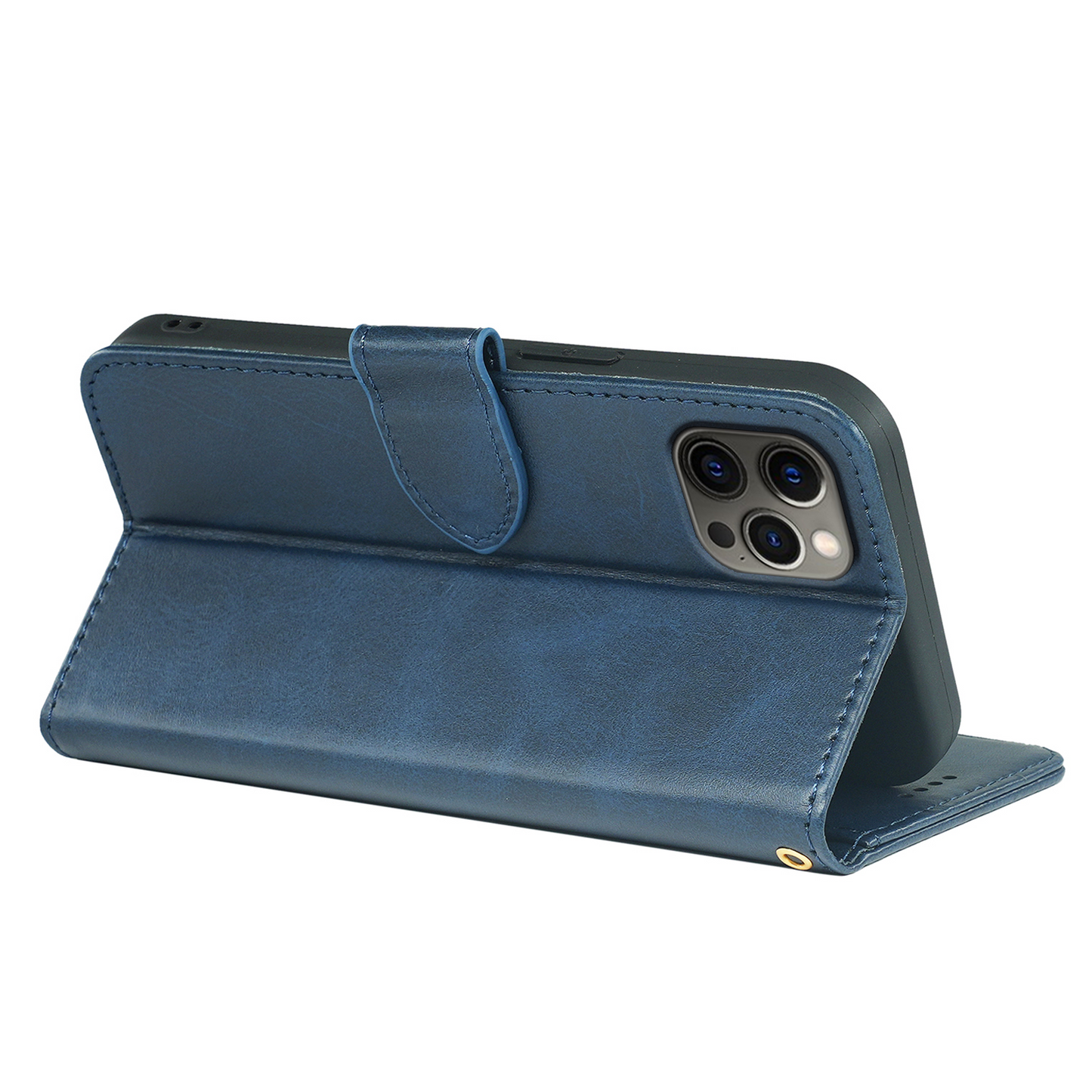 iPhone 16 Series Book Flip Case Leather Wallet