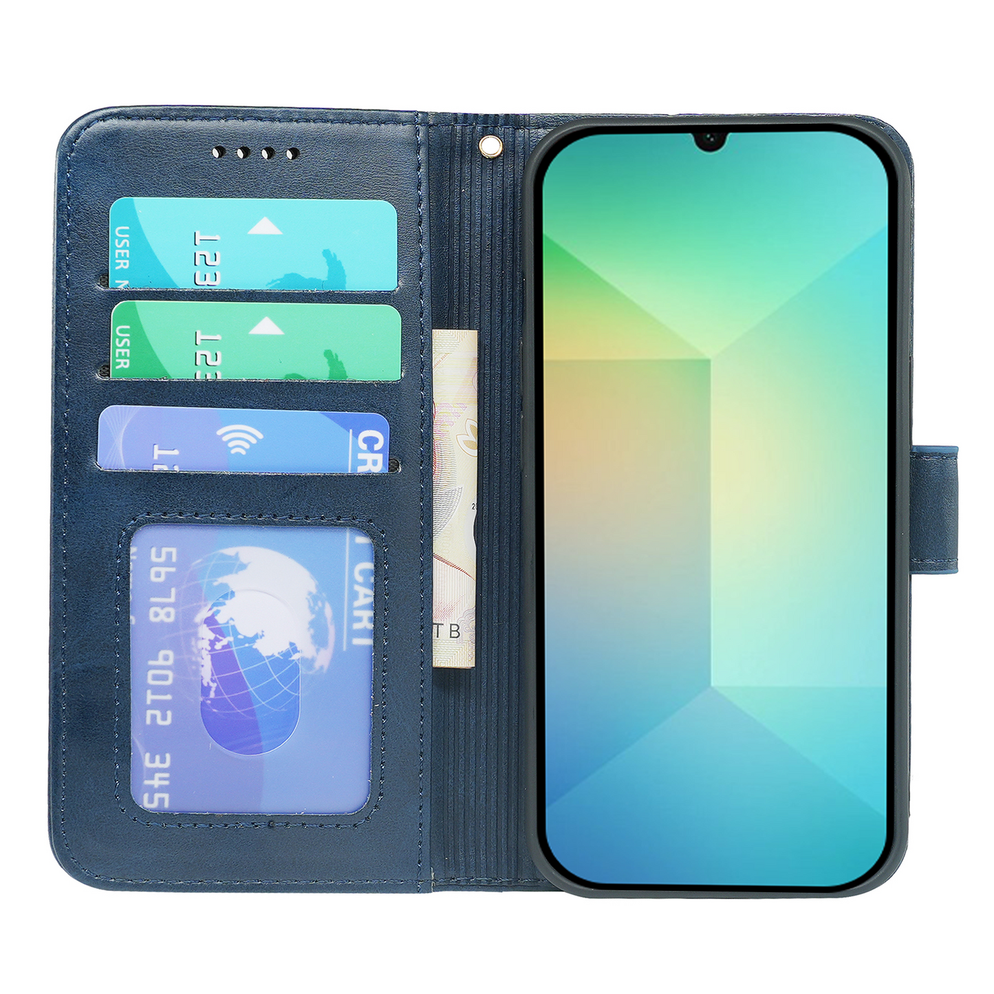 Samsung Galaxy A06 5G Book Flip Case Leather Wallet