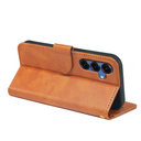 Samsung Galaxy S25 / Plus / Ultra Book Flip Case Leather Wallet