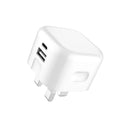SP-TC78AC 20W dual USB fast charger adapter front view
