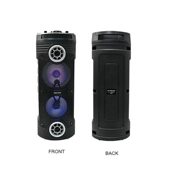 party speaker bluetooth front and back