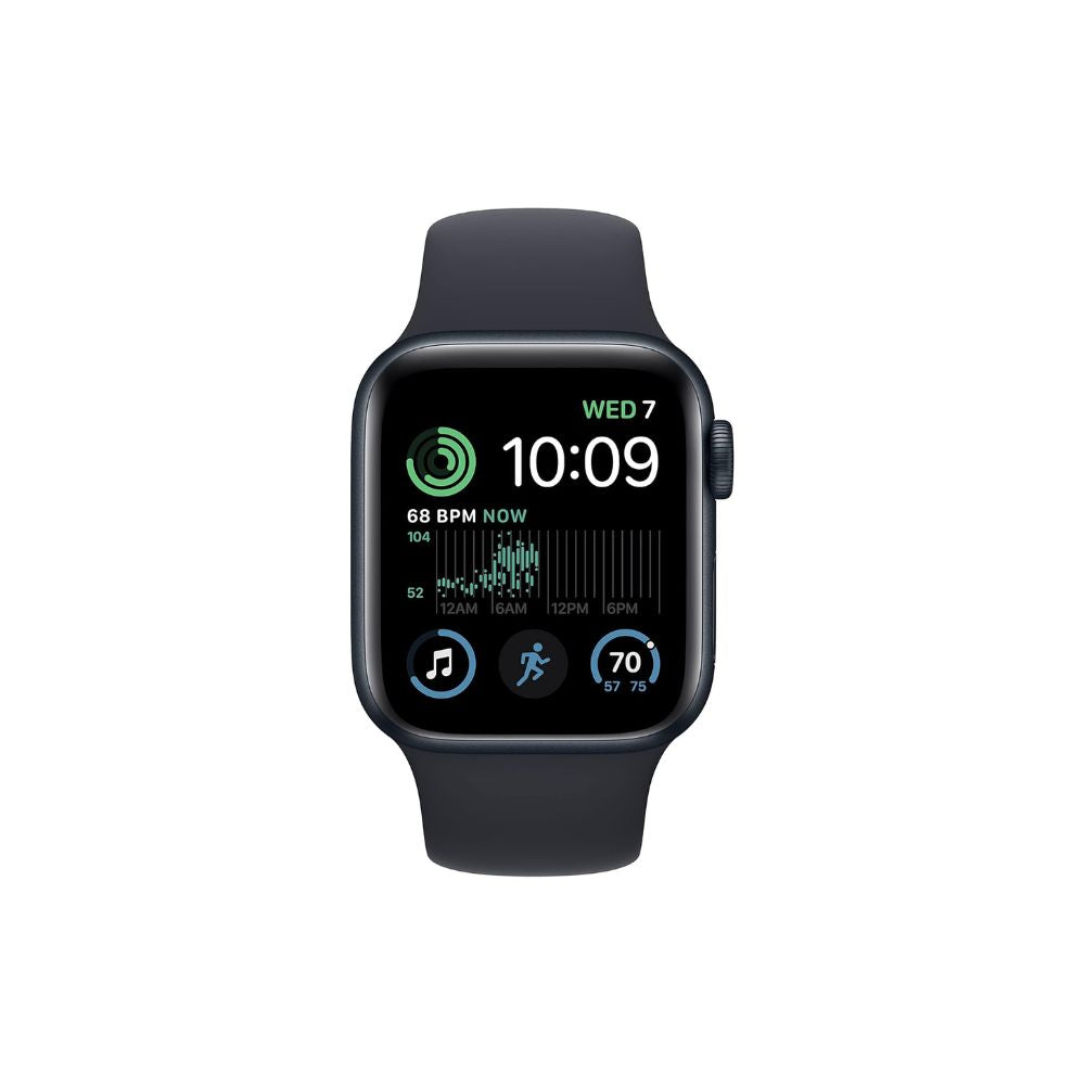 Apple Watch SE 2nd Gen Grade B Midnight 40mm GPS front view