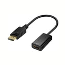 DisplayPort to HDMI adapter front view
