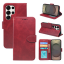 Samsung Galaxy S25 / Plus / Ultra Book Flip Case Leather Wallet
