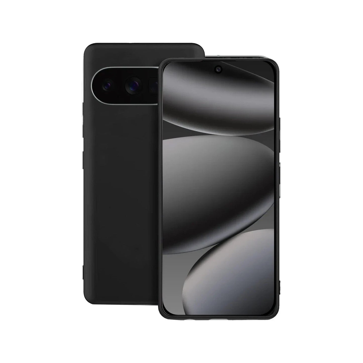 Google Pixel 10 Pro XL Black Silicone Gel Case