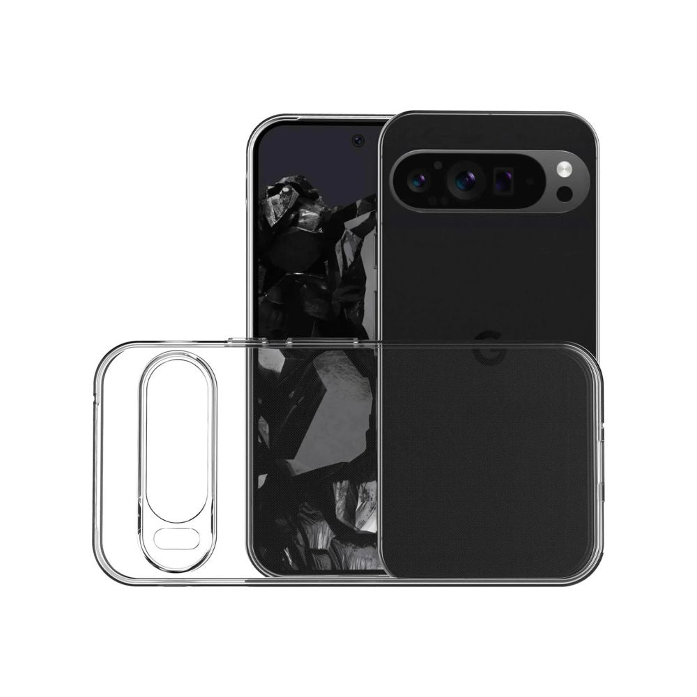 Google Pixel 9 / 9 Pro Transparent Clear Silicone Gel Case