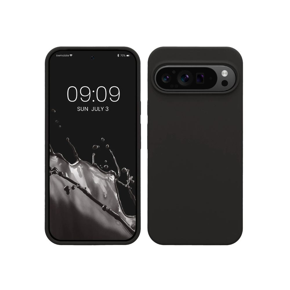 Google Pixel 9 Pro XL Black Silicone Gel Case