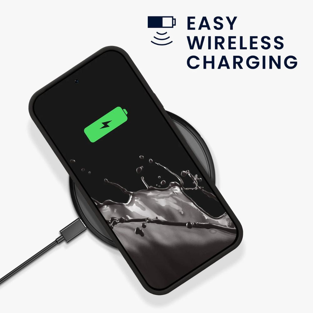 Google Pixel 9 Pro XL Black Silicone Gel Case