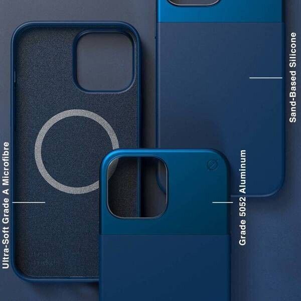 grade 5052 aluminium sand-based silicone iphone 13 atom studios