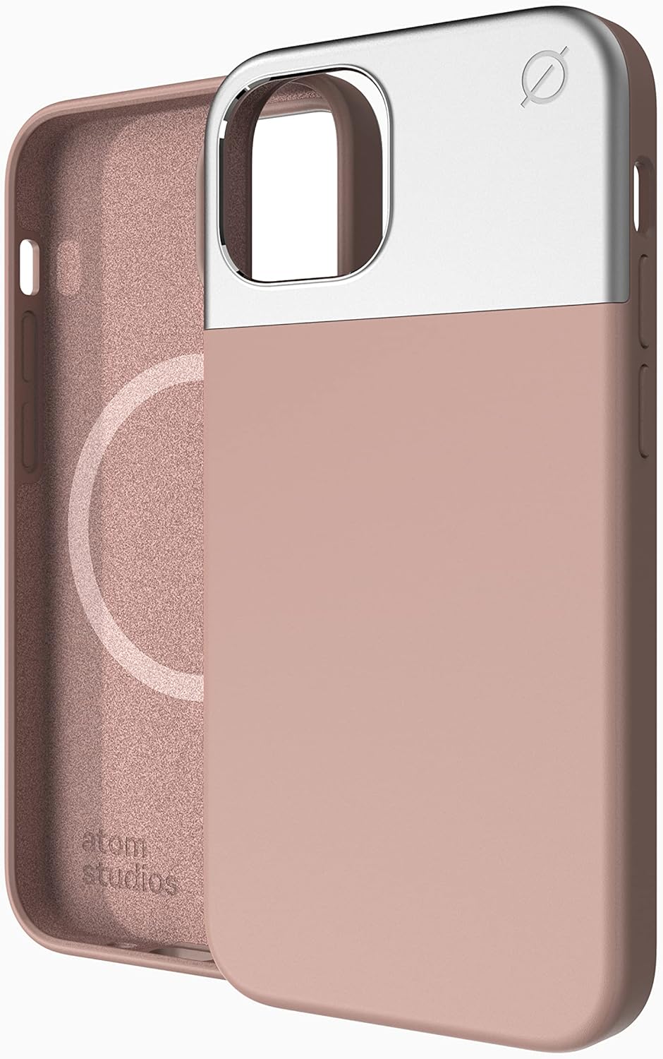 iphone 13 atom studios pink case