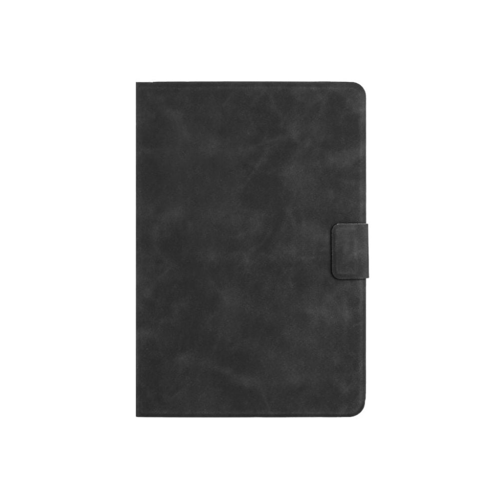 Black leather wallet flip case for iPad Pro 11 inch with Apple Pencil holder