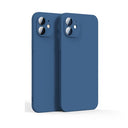 iphone xr to 14 pro max glass case blue