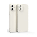 iphone xr to 14 pro max glass case white