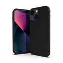 iphone 13 14 15 silicone black gel case