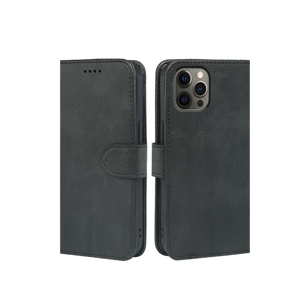 iPhone 16 Series Book Flip Case Leather Wallet