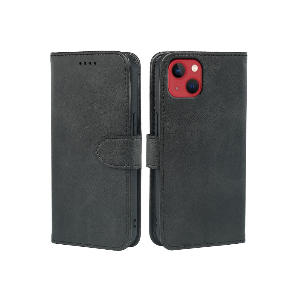 iPhone 14 Series Book Flip Case Leather Wallet