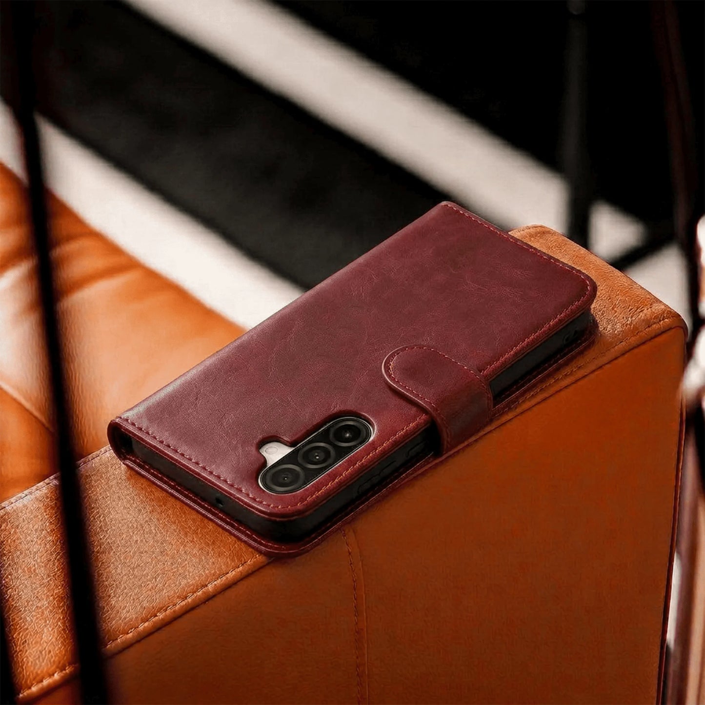 Samsung Galaxy S24 Series Book Flip Case Leather Wallet