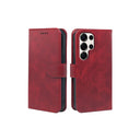 Samsung Galaxy S25 / Plus / Ultra Book Flip Case Leather Wallet