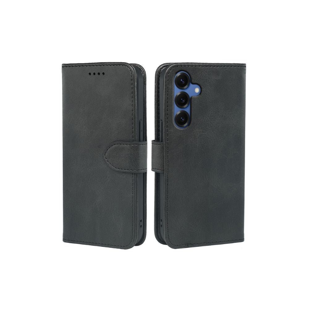 Samsung Galaxy S25 Series Book Flip Case Leather Wallet