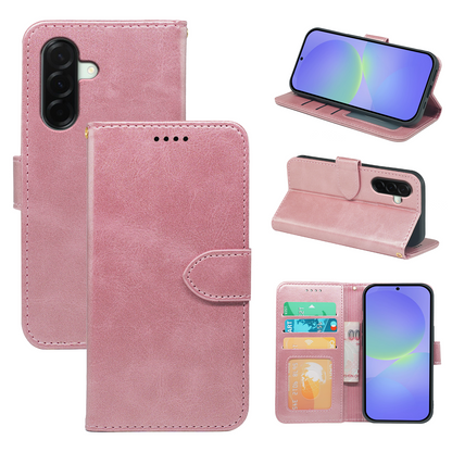 Samsung Galaxy A36/A56 Book Flip Case Leather Wallet