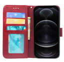 iPhone 14 / Plus / Pro / Pro Max Book Flip Case Leather Wallet