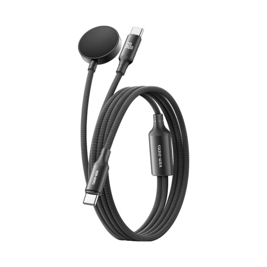 2 in 1 USB C to C + Galaxy Watch 60W Fast Charging Cable