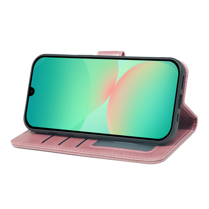 Samsung Galaxy A17 5G Book Flip Case Leather Wallet