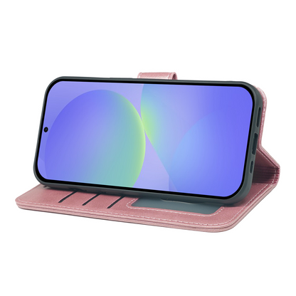 Samsung Galaxy A36/A56 Book Flip Case Leather Wallet