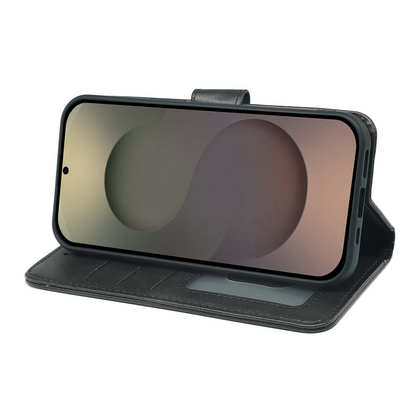 Samsung Galaxy S25 Series Book Flip Case Leather Wallet