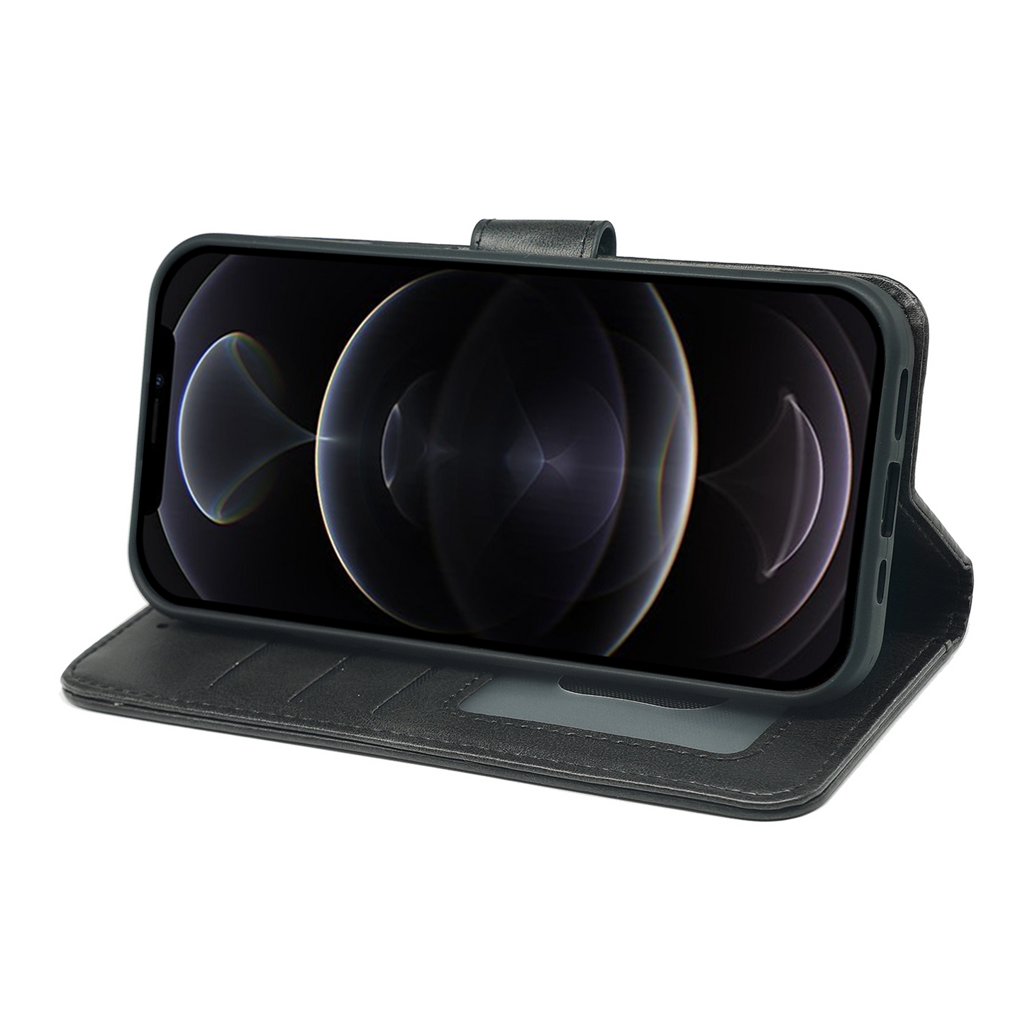 iPhone 14 Series Book Flip Case Leather Wallet