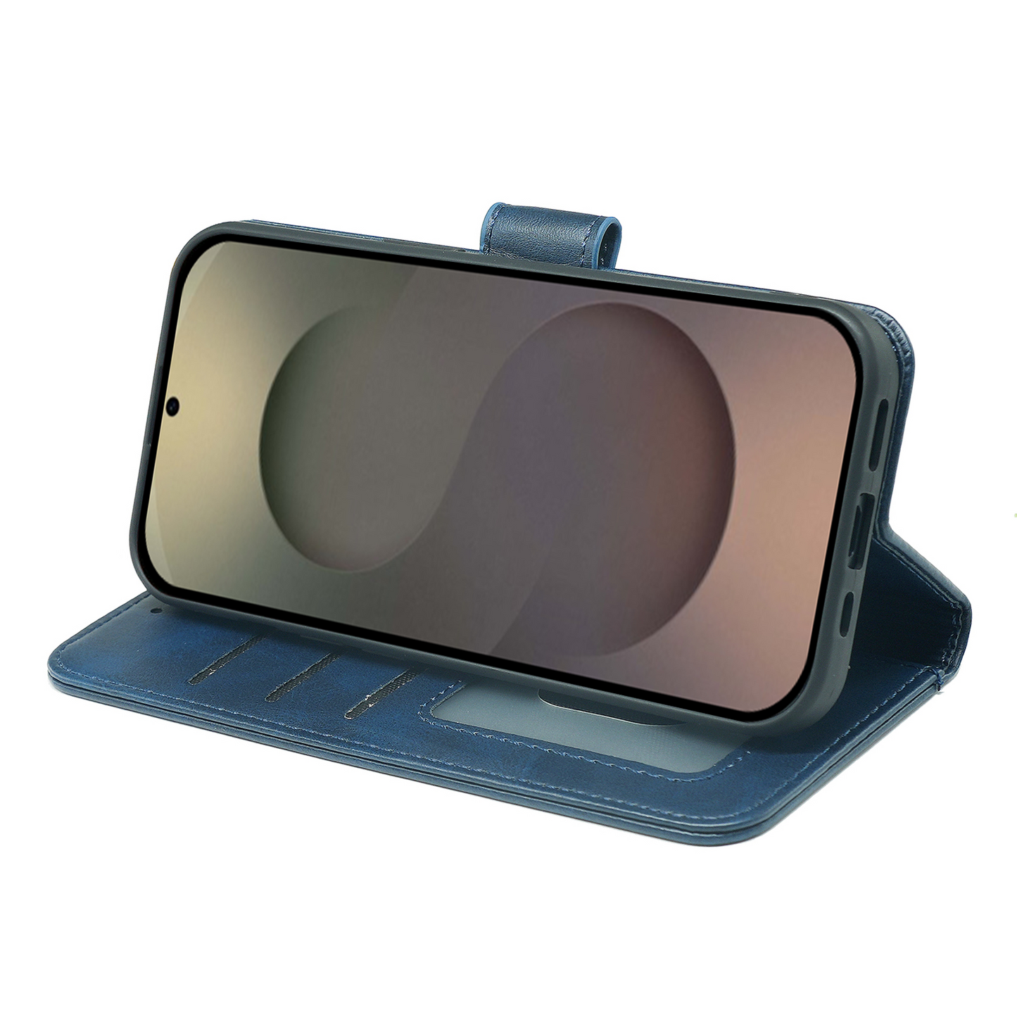 Samsung Galaxy S25 Series Book Flip Case Leather Wallet