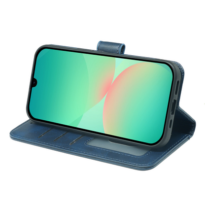 Samsung Galaxy A17 5G Book Flip Case Leather Wallet