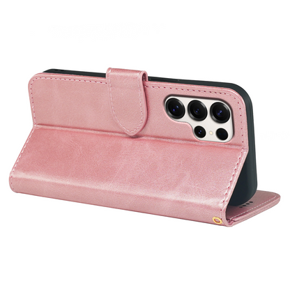 Samsung Galaxy S24 Series Book Flip Case Leather Wallet