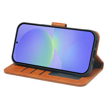 Samsung Galaxy A36/A56 Book Flip Case Leather Wallet