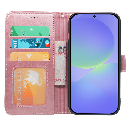 Samsung Galaxy A36/A56 Book Flip Case Leather Wallet