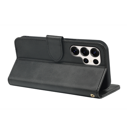 Samsung Galaxy S25 Series Book Flip Case Leather Wallet