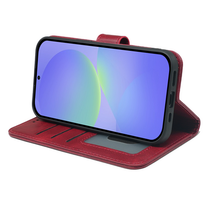 Samsung Galaxy A36/A56 Book Flip Case Leather Wallet