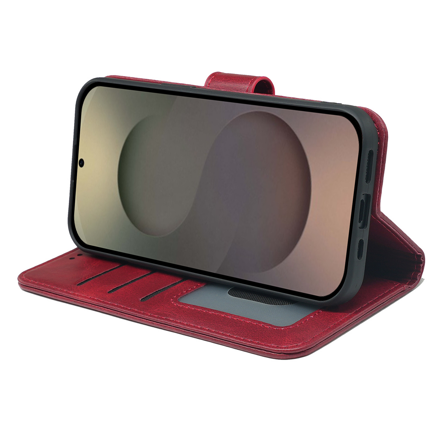 Samsung Galaxy S24 Series Book Flip Case Leather Wallet