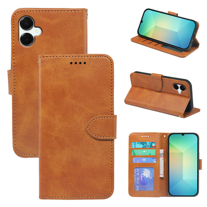 Samsung Galaxy A06 5G Book Flip Case Leather Wallet