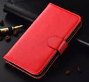 Samsung Galaxy A25 Book Flip Case Red Leather Wallet