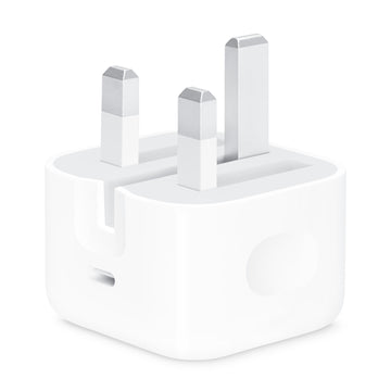 20W USB-C power adapter front view