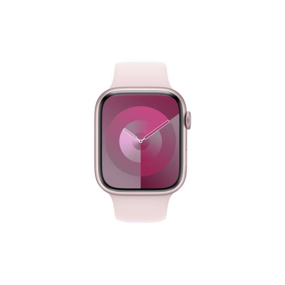 Apple Watch Series 9 Grade A Pink Aluminum 45mm GPS front view