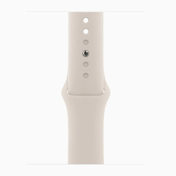 Apple Watch Series 9 Starlight Aluminum 41mm front view