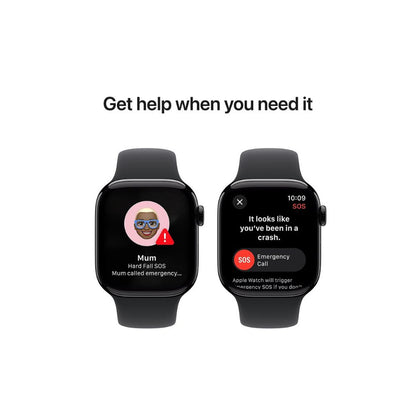 Apple Watch Series 10 - Grade B, Jet Black Aluminium, 46MM