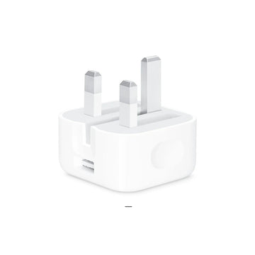 foldable USB-A charger 1A folded prongs view
