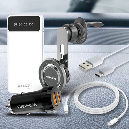 Phonebase Car Essentials Bundle | Ultimate Road Pack Premium